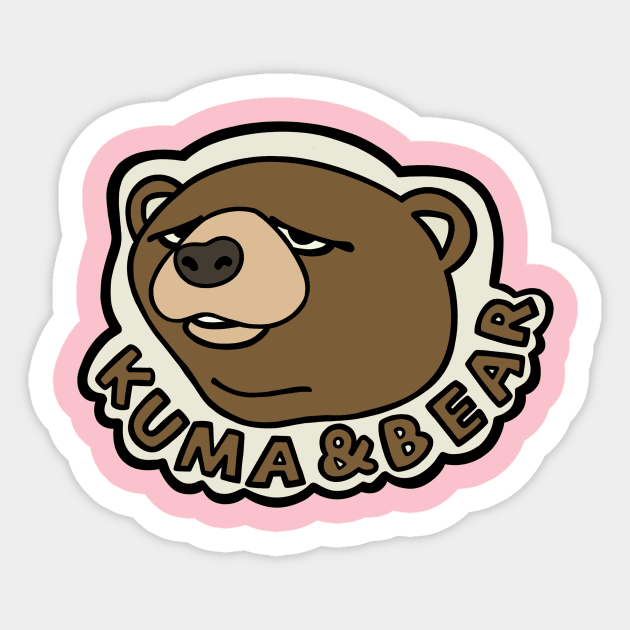 KUMA&BEAR Sticker by possumtees